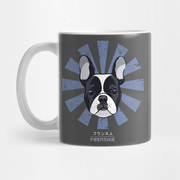 Frenchie Retro Japanese French Bulldog by Nova5